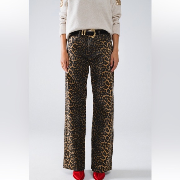 ShopEvelynne Pants - ✨RESTOCKED✨FROM PARIS FRANCE FABULOUS LEOPARD PRINT PANTS